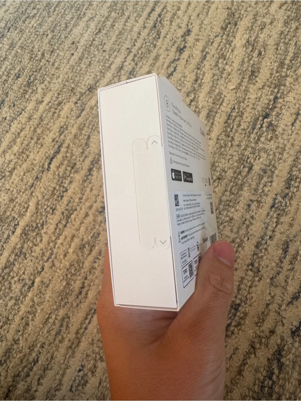 Brand New Oura Ring 4, Stealth, Size 8 (unopened)